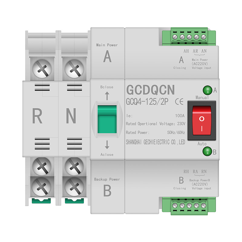 2/3/4P Household Dual-Power Automatic Transfer Switch
